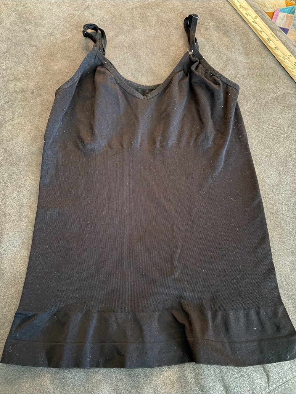 Skinnygirl Smoothers & Shapers Black Shaping Cami XL